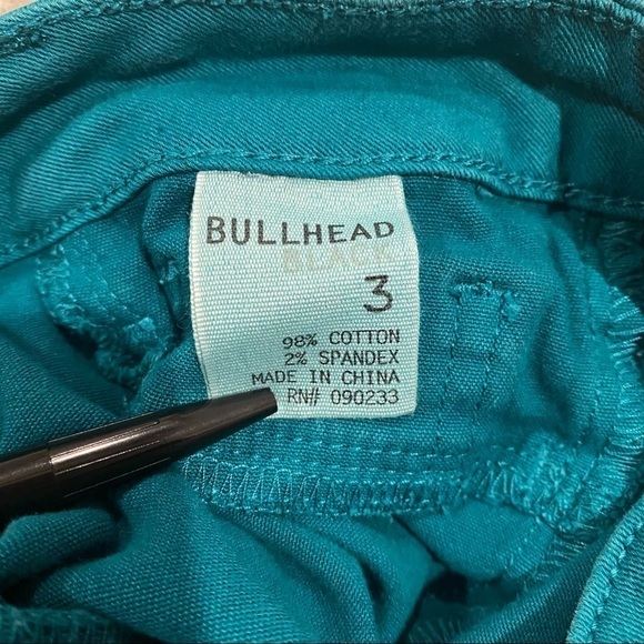 Bullhead Black | Skinny Denim Jegging Junior Teal Blue Size 3 - Picture 5 of 6